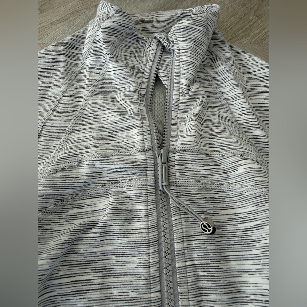 lululemon athletica Gray Zip-Up Hoodie